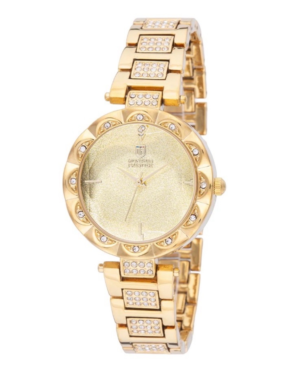 Invicta Gold Crystal Accent Women's Bracelet Watch